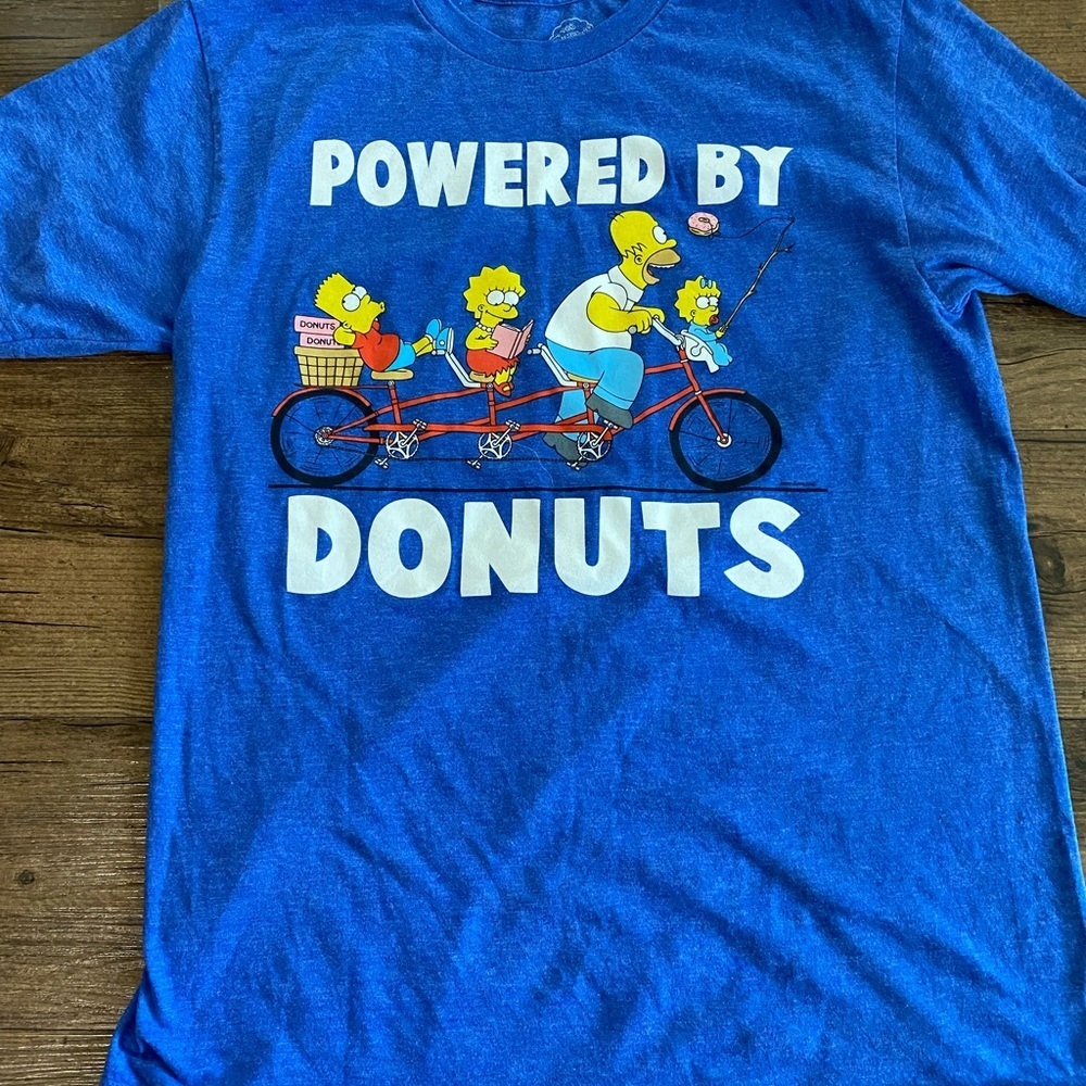 Blue simpson Shirt Size M